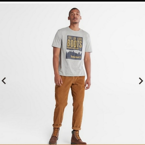 Timberland Men’s Straight Fit Corduroy Size W34/ L32 - Picture 3 of 6